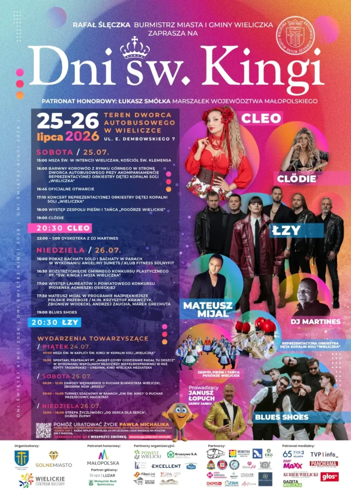 Dni Świętej Kingi 2026