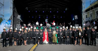 Barwny korowód św. Kingi w Wieliczce z udziałem górników