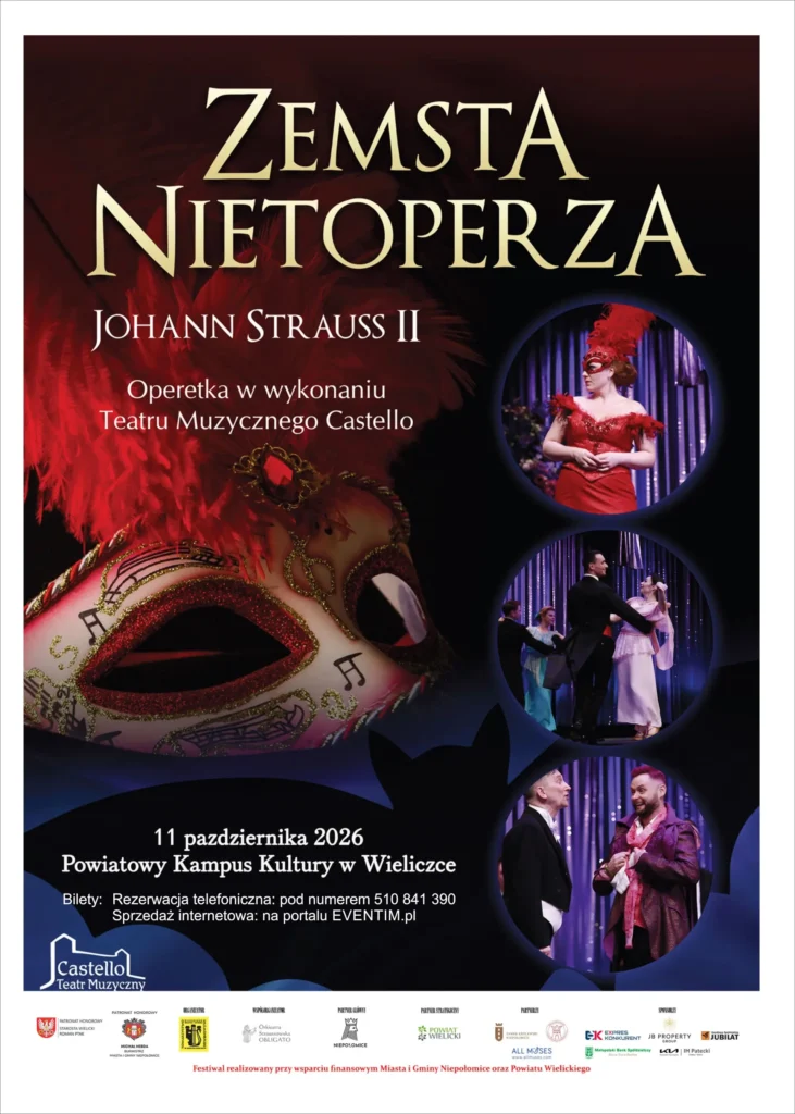 „Zemsta Nietoperza" w Powiatowym Centrum Kultury - bilety