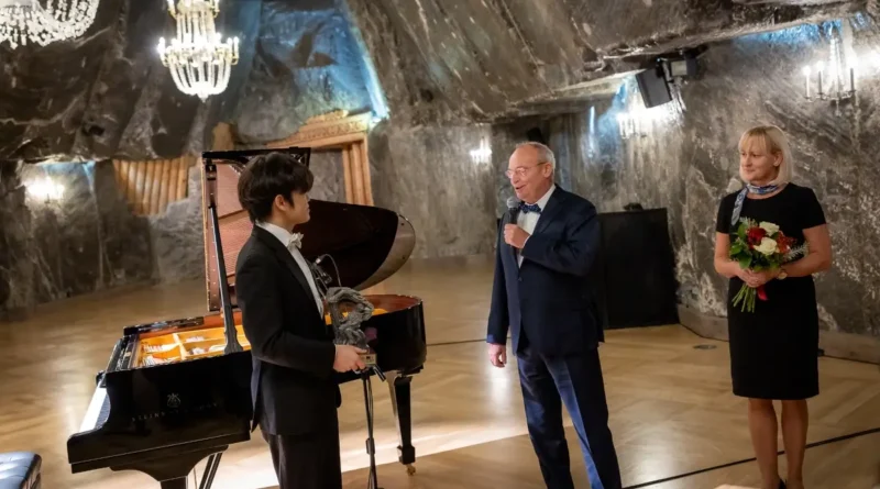 Chopin w Wieliczce - Hao Rao koncert Kopalnia Soli "Wieliczka"